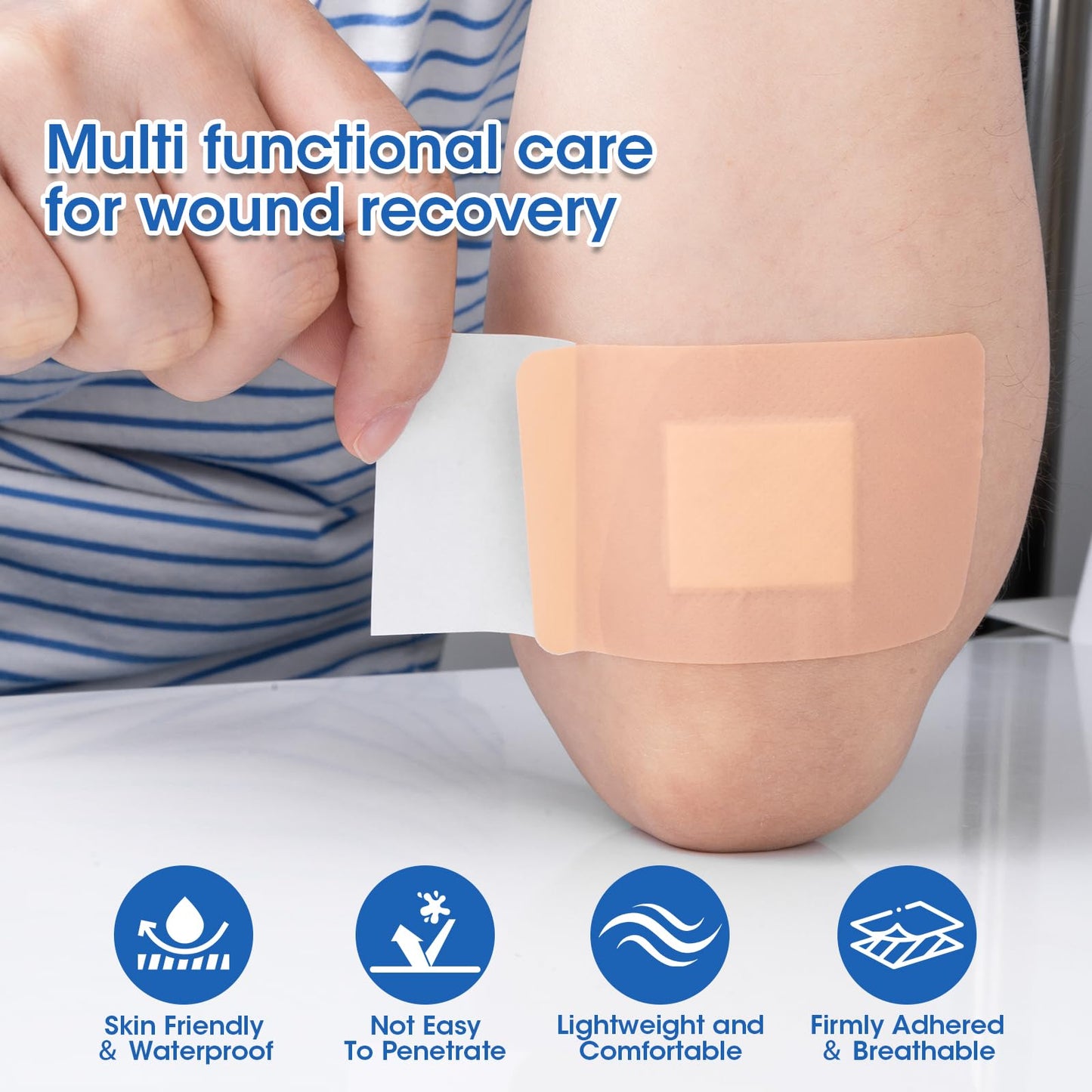 CXYARY 1000 Counts Assorted Bandages Bulk Variety Pack,12 Styles Flexible Heavy Duty Waterproof Bandages Individually Wrapped Used for Emergency Treatment and Skin Wound Care, Latex Free