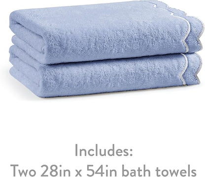 Peri Home 2 Piece Bath Towel Set, 500 GSM, 100% Cotton Towel