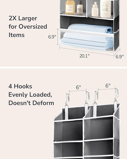 ULG Over the Door Organizer, 5-Tier Extra Large Hanging Storage