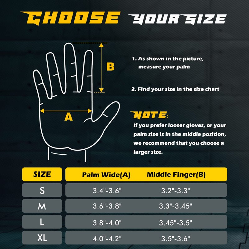 FREETOO Full-Finger Workout Gloves for Men, Padded Gym Gloves with Excellent Grip and Palm Protection, Touch Screen Friendly
