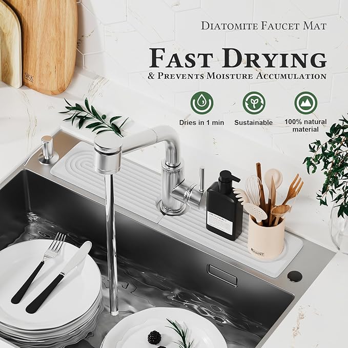 Quick Dry Sink Splash Guard