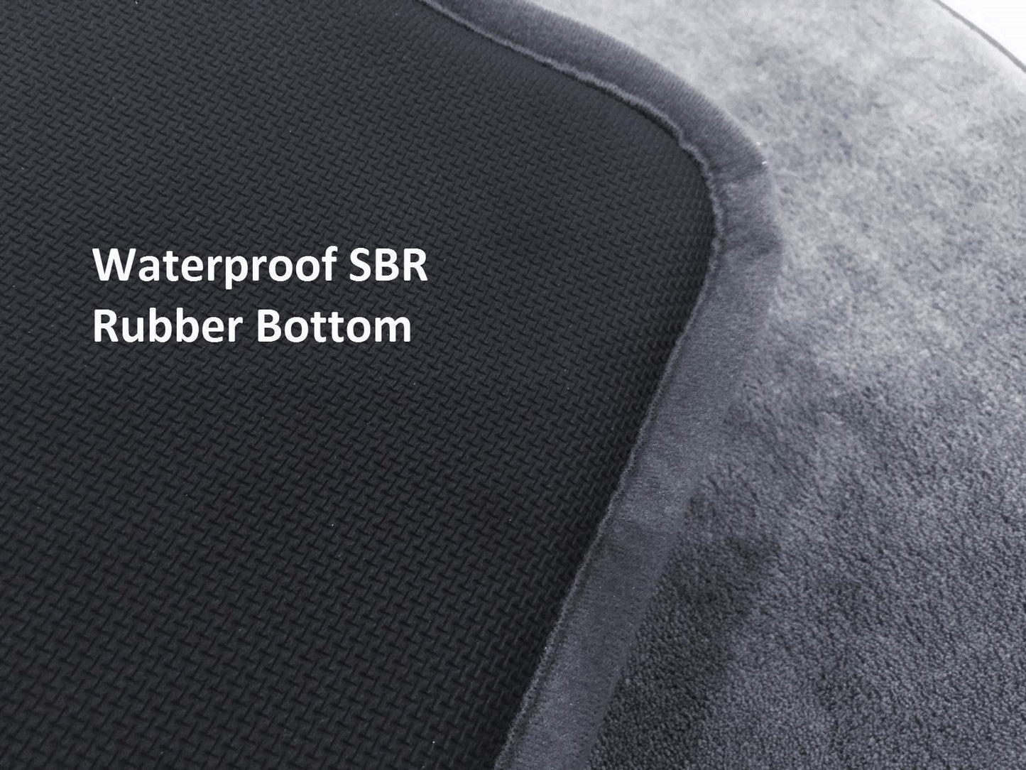 48"X30" Multi-Purpose XL Extra Large Big Luxury Cooling Memory Foam Velour Fleece Rug Mat for Bathroom/Kitchen/Yoga/Fitness/Playground/Playpen/Travel
