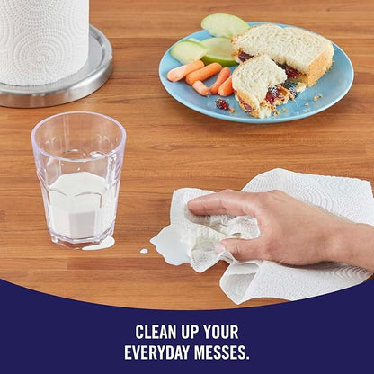 Sparkle Tear-A-Square Paper Towels, 2 Double Rolls