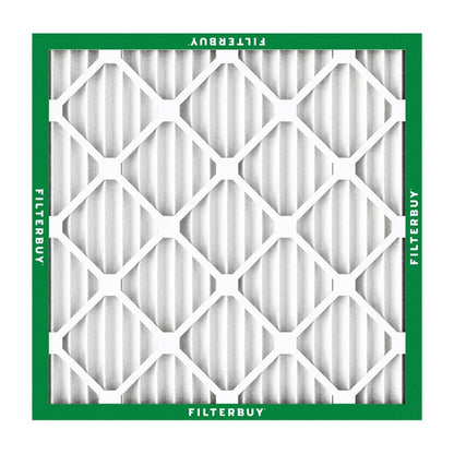 Filterbuy 15x15x1 Air Filter MERV 8 Essential Dust & Allergy Defense (2-Pack), Electrostatic Pleated HVAC AC Furnace Filters Replacement, Made in USA (Actual Size: 15.00 x 15.00 x 0.75)