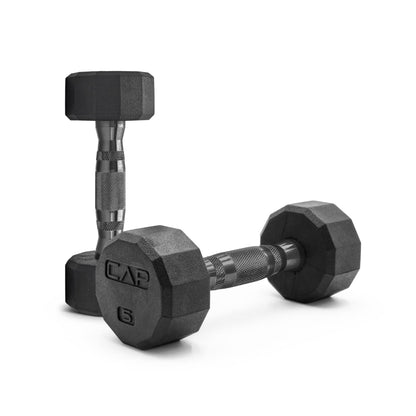 CAP Barbell Coated Dumbbell Weight | Multiple Options Pairs & Sets