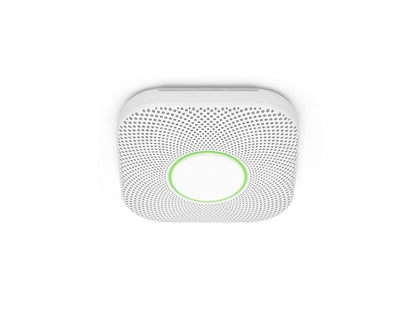 Google Nest Protect - Smoke Alarm - Smoke Detector and Carbon Monoxide Detector - Battery Operated , White - S3000BWES