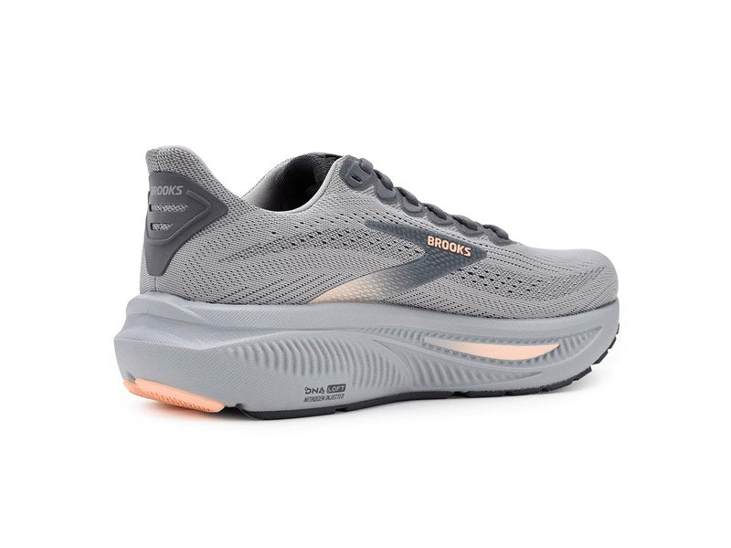 Brooks Women's Ghost 17 Alloy/Blackened Pearl/Peach 5 Medium