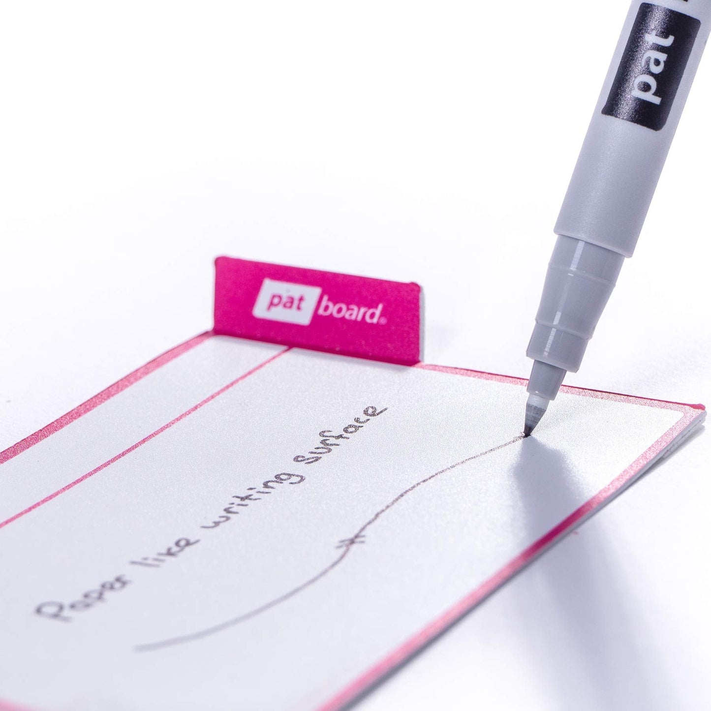 PATboard Scrum Board and Kanban Board - 16 Task Cards Medium - with nanocups® for Glass - Blue