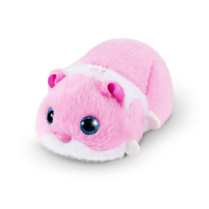 Pets Alive Hamstermania (Pink) by ZURU Hamster, Electronic Pet, 20+ Sounds Interactive, Hamster Ball Toy for Girls and Children