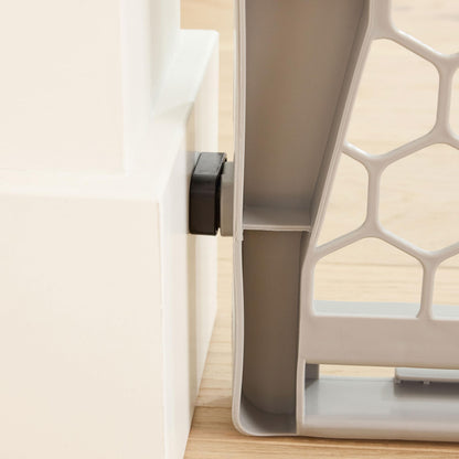 Regalo Safety 28"-42" Extra Wide Expandable Baby Gate for Doorways & Bottom of Stairs, Pressure Mounted Safety Gate for Babies, Toddlers & Pets, Tested & Safe for 30 Years, American Designed and Owned