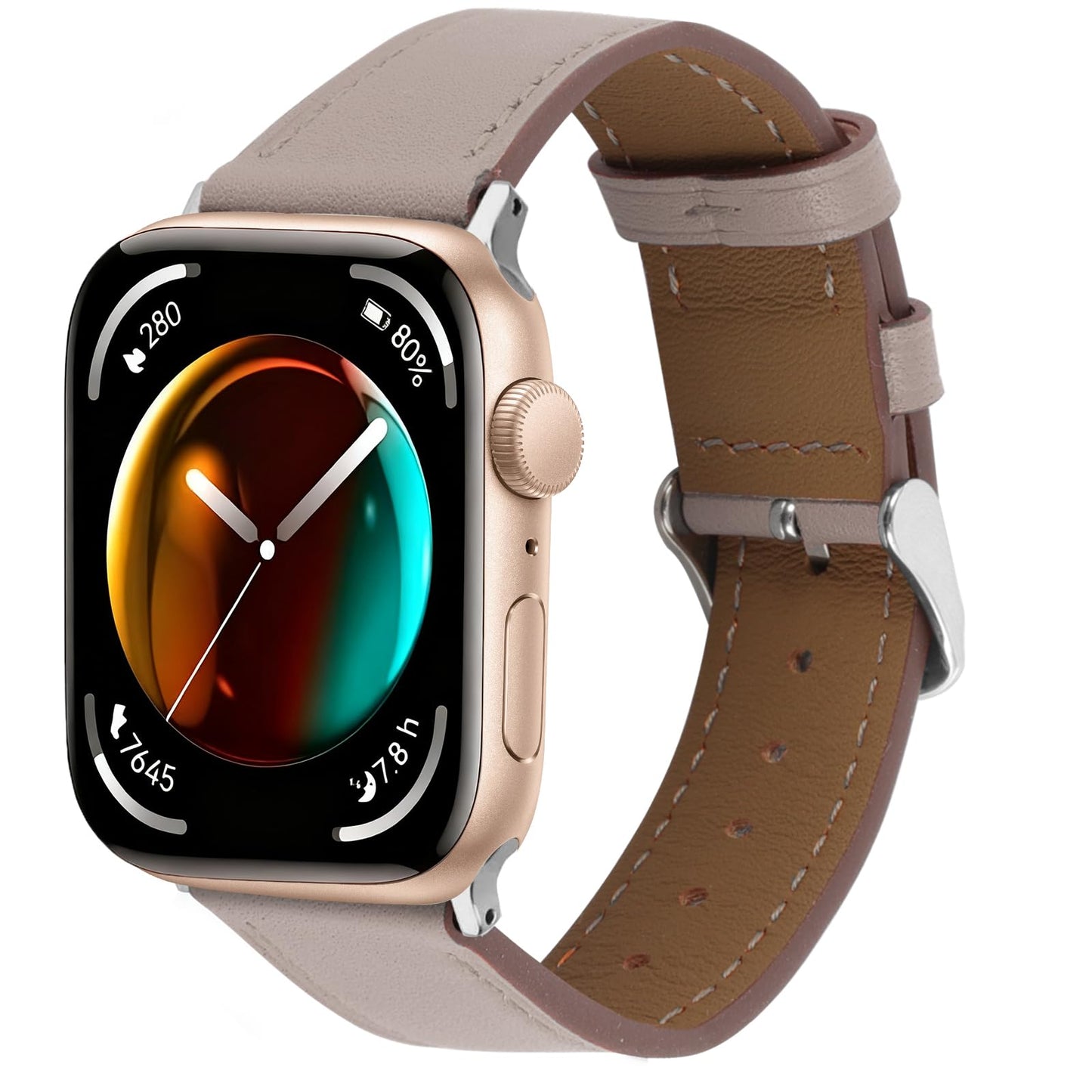 Italy Genuine Leather Bands Women Men Compatible with Apple Watch 38mm 41mm 40mm 42mm 44mm 45mm 46mm 49mm, iWatch Straps Smartwatch Replacement Band for Ultra SE 3/2/1 Series 11 10 9 8 7 6 5 4 3 2 1