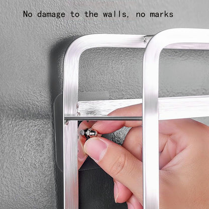 20 PCS Adhesive Hooks Heavy Duty, Screw Free Sticker, Seamless Screws for Wall Mount, No-Trace Sticker Frame Hangers Without Nails for Mount Wall Shelf，for Kitchen，Home，Office(10mm)
