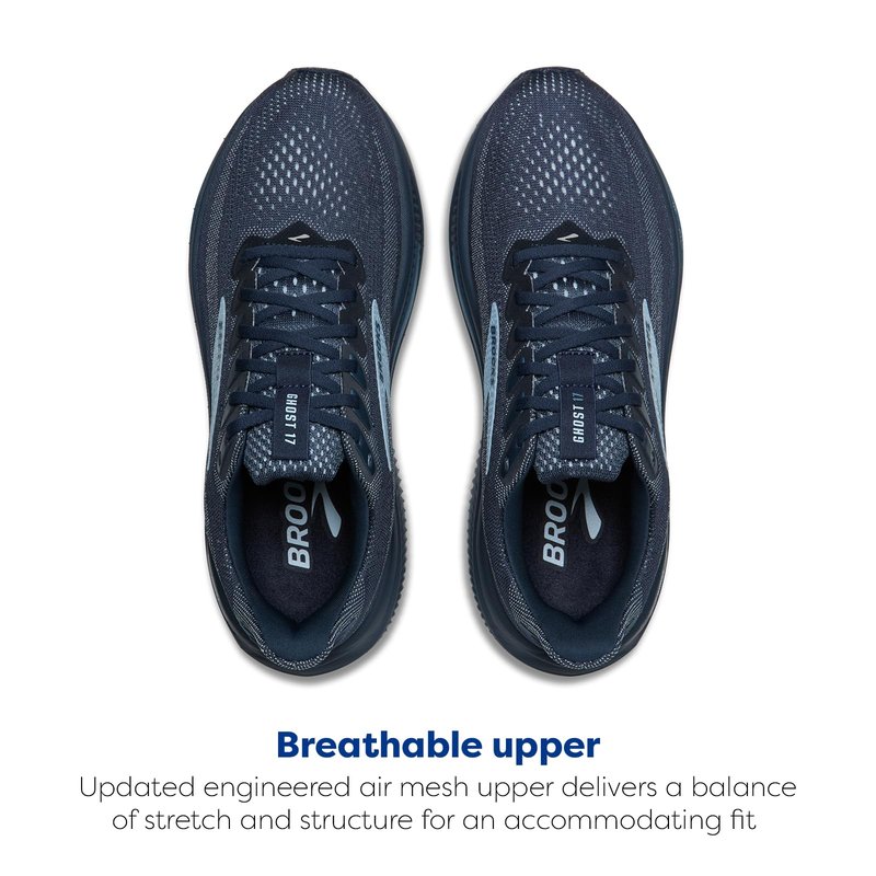 Brooks Women’s Ghost 17 Neutral Running Shoe - Spellbound/Skyway - 10 Medium