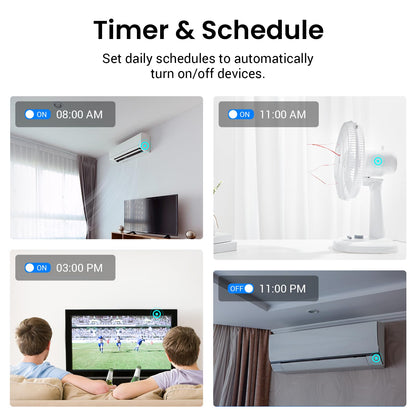 Broadlink RM5plus Universal Infrared Remote, Voice Control with Alexa & Google Assistant, Wi-Fi Smart Home Remote for TV, AC, Fans, All-in-One Smart Hub with Scene & Timer, 2.4GHz Wi-Fi Only