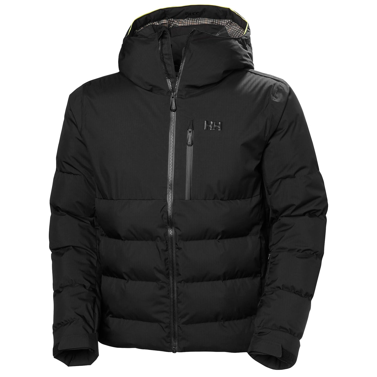 Helly Hansen KVITFJELL Race Puffy Jacket - Men's Warm, Protective, Athletic-Insulated Ski Coat, 990 Black - L