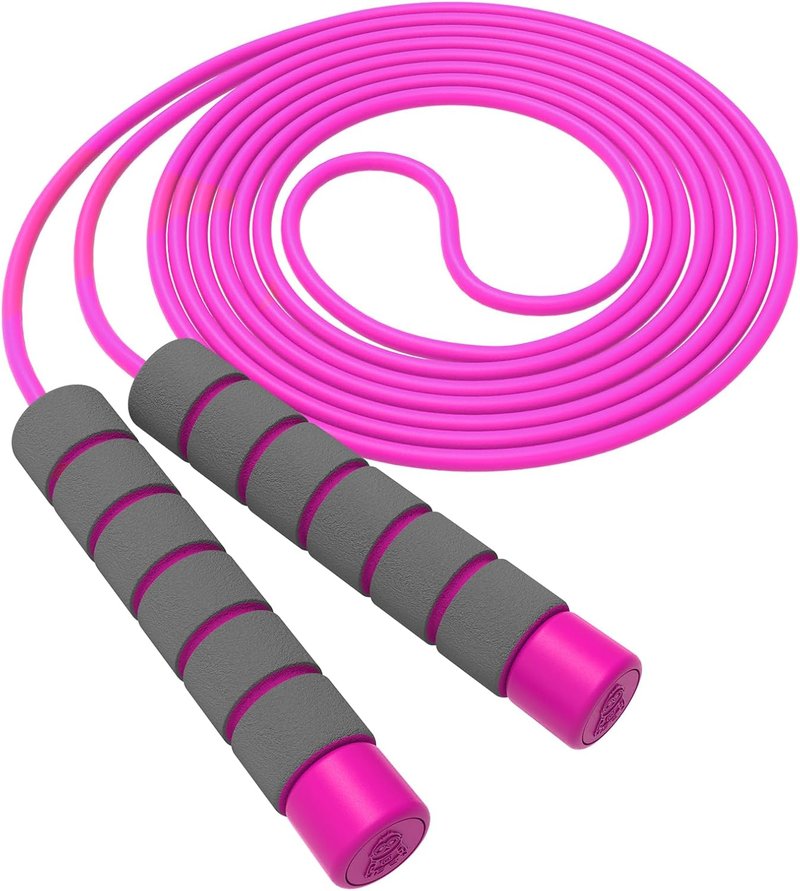 Adjustable Kids Jump Rope - Soft Foam Handles for Outdoor Fitness | Perfect for Boys & Girls