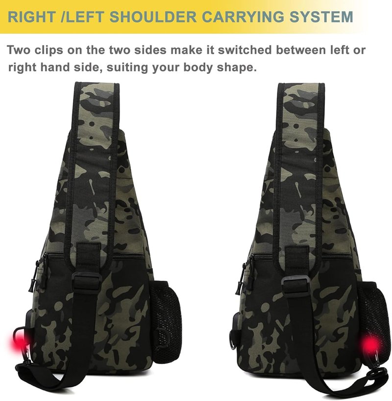 Tactical Shoulder Bag - 1000D Molle Military Backpack | Outdoor Daypack in Blue