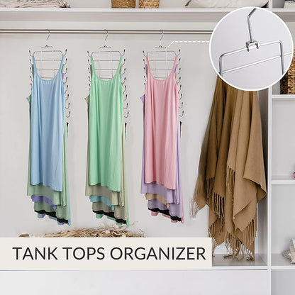 ZEDODIER Tank Top Hanger Space Saving, Bra Hangers