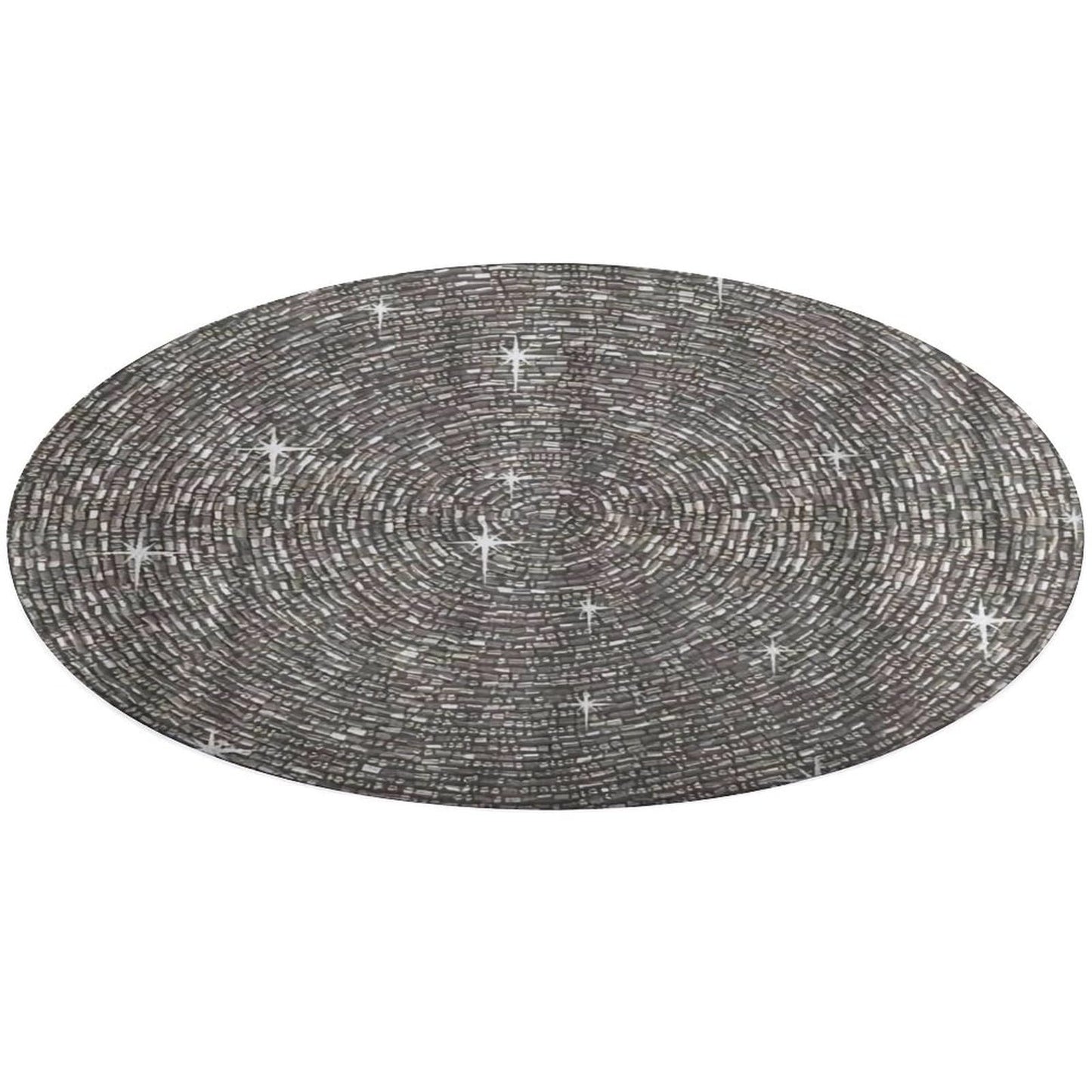 White Silver Gray Bling Diamond Ultra Soft Non-Slip Area Rugs Indoor Coral Velvet Floor Mat Short Flannel Carpet for Living Room Bedroom Dining Room