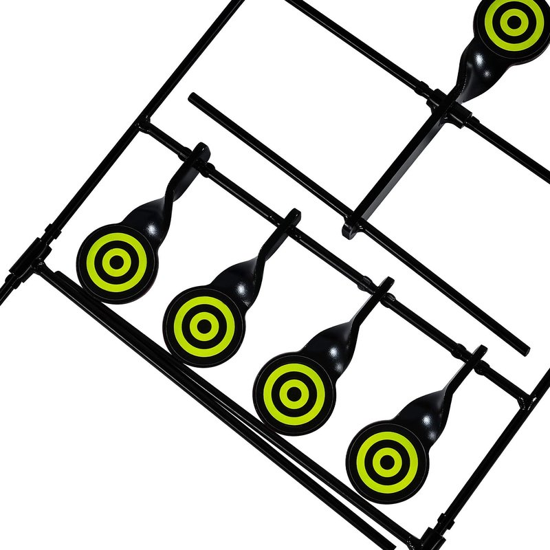 KNINE OUTDOORS Resetting Shooting Target Airsoft Rimfire Pellet BB Gun Target, Rated for .22 .177 Caliber