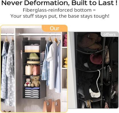 Deep Hanging Closet Organizers and Storage, Closet Hanging Storage Shelves