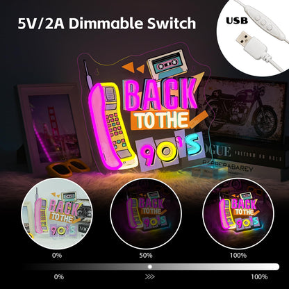 LooKLight Guitar Rock and Roll Neon Sign,Neon Light Sign,Led Neon Light for Wall Decor,Guitar Shape Light Up Sign,USB Neon for Bar Live Music Vocal Recital Concert Man Cave