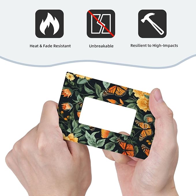 Butterflies Flower Garden Single Decora Outlet Wall Plate 1 Gang Rocker Decorative Switchplate Faceplate GFCI Light Switch Covers for Home Living Decor