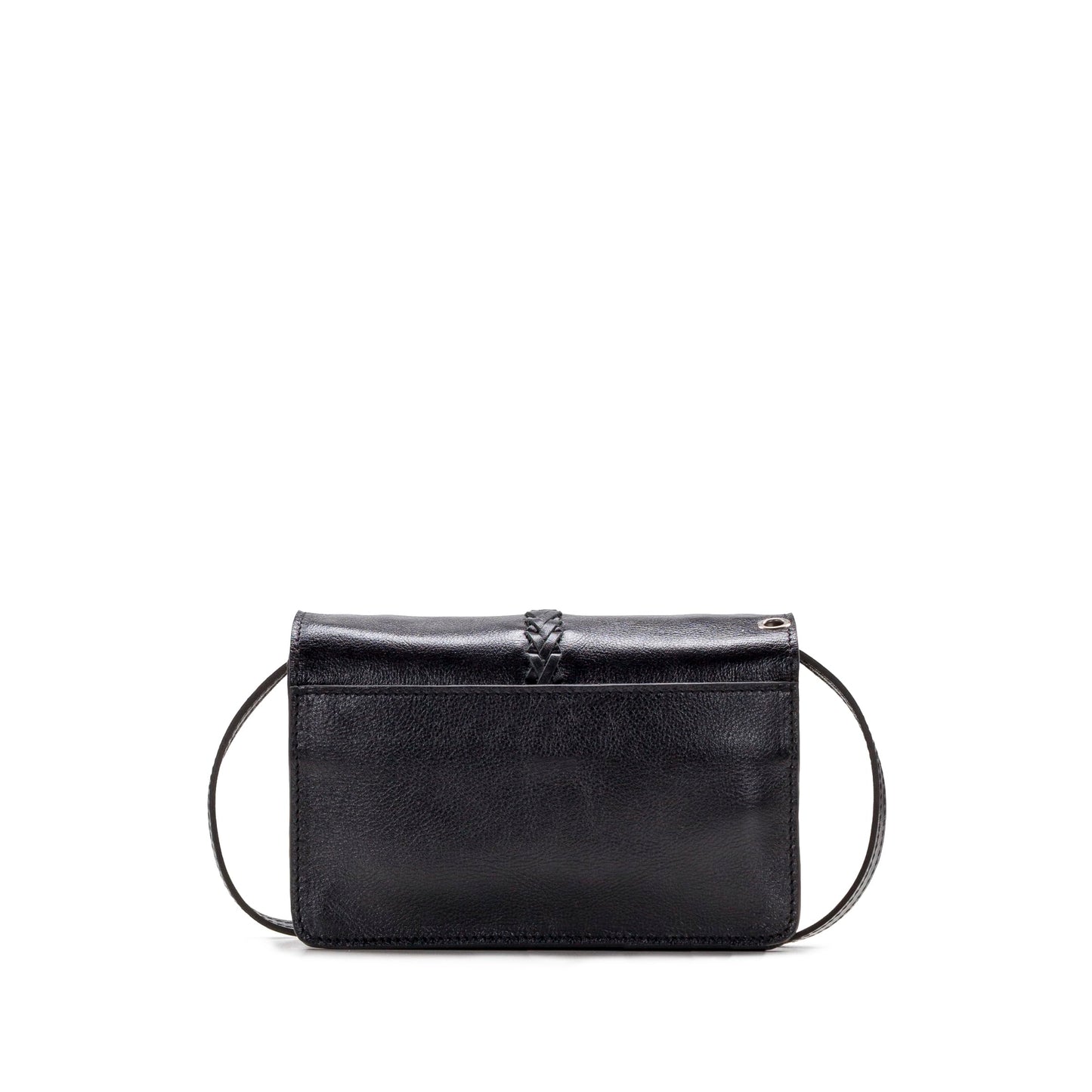 Patricia Nash Bag Bianco Crossbody Organizer 100% Full Grain Supple Leather Purse for Women, Womens Purse, Black