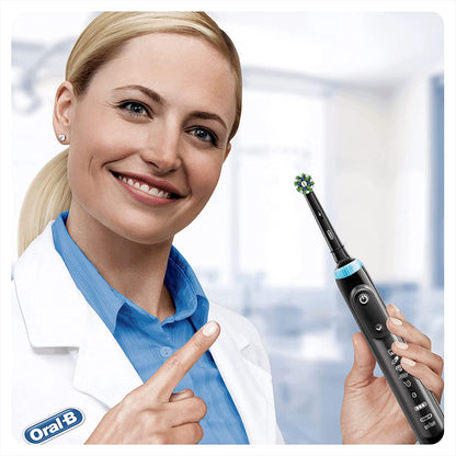 Oral B Cross Action Electric Toothbrush Replacement Brush Heads Refill, 4Count