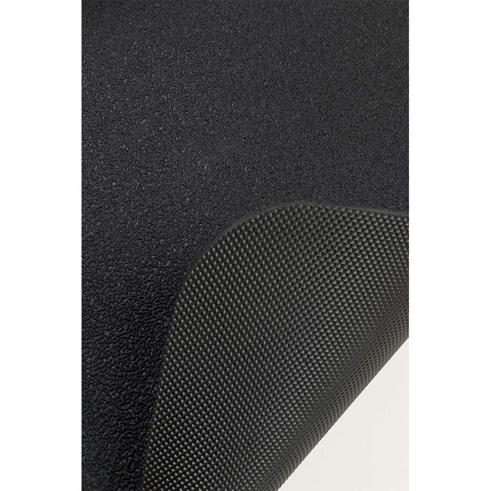 VersaTex Multi-Purpose Rubber Floor Mat for Indoor or Outdoor Use, Utility Mat for Entryway, Home Gym, Exercise Equipment, Tool Box Liner, Garage, Under-Sink, Patio, and Door Mat; 30" x 48", Black