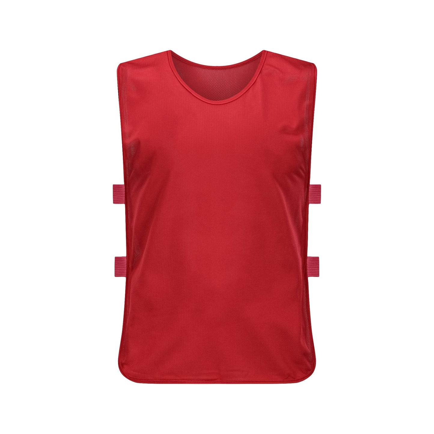 Antoyo 12Pcs Team Pinnies Adult Kids Football Jersey with Elastic Straps