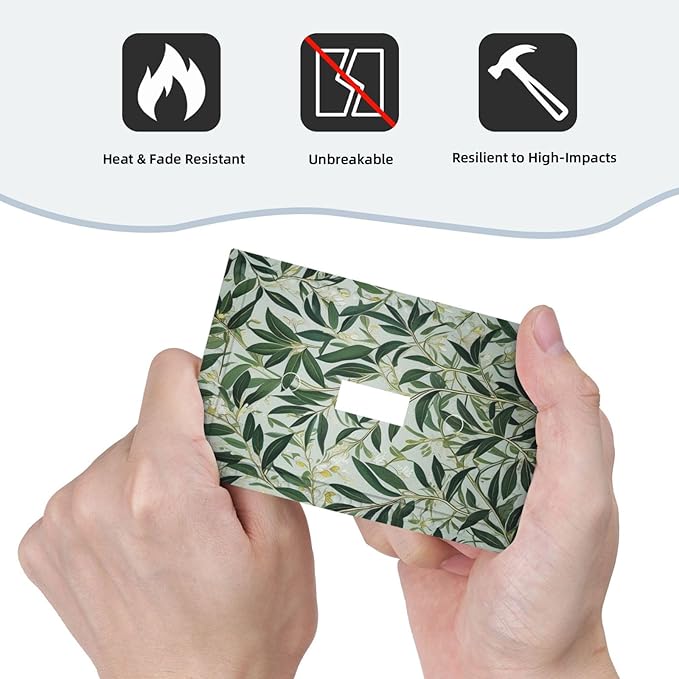 Sage Eucalyptus Leaves Foliage Light Switch Covers 1 Gang Single Toggle Wall Plate Decorative Switchcover Electrical Switchplate for Country Living Decor