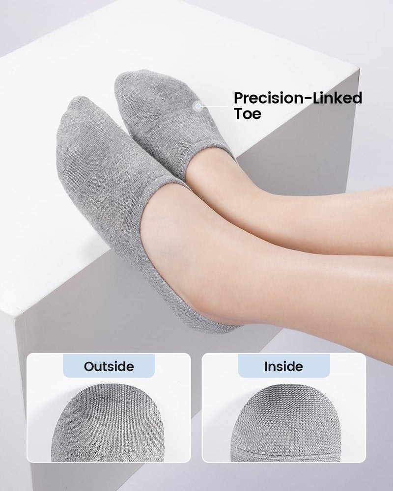 IDEGG No Show Socks Womens and Men Low Cut Ankle Short Anti-slid Athletic Running Novelty Casual Invisible Liner Socks