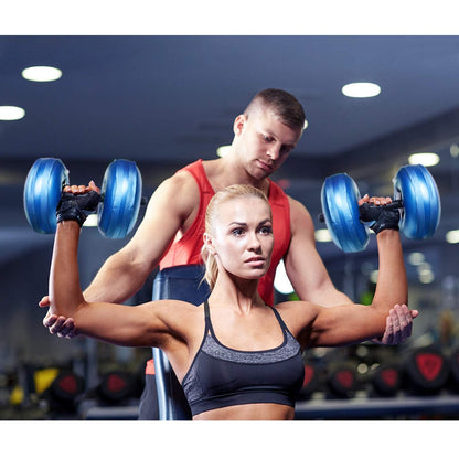 Water Filled Dumbbells Set - Water Filled Weights - Portable Travel Weights - Weights Adjustable Dumbbells - Portable Fitness Equipment - Strength Training - Fitness and Shaping