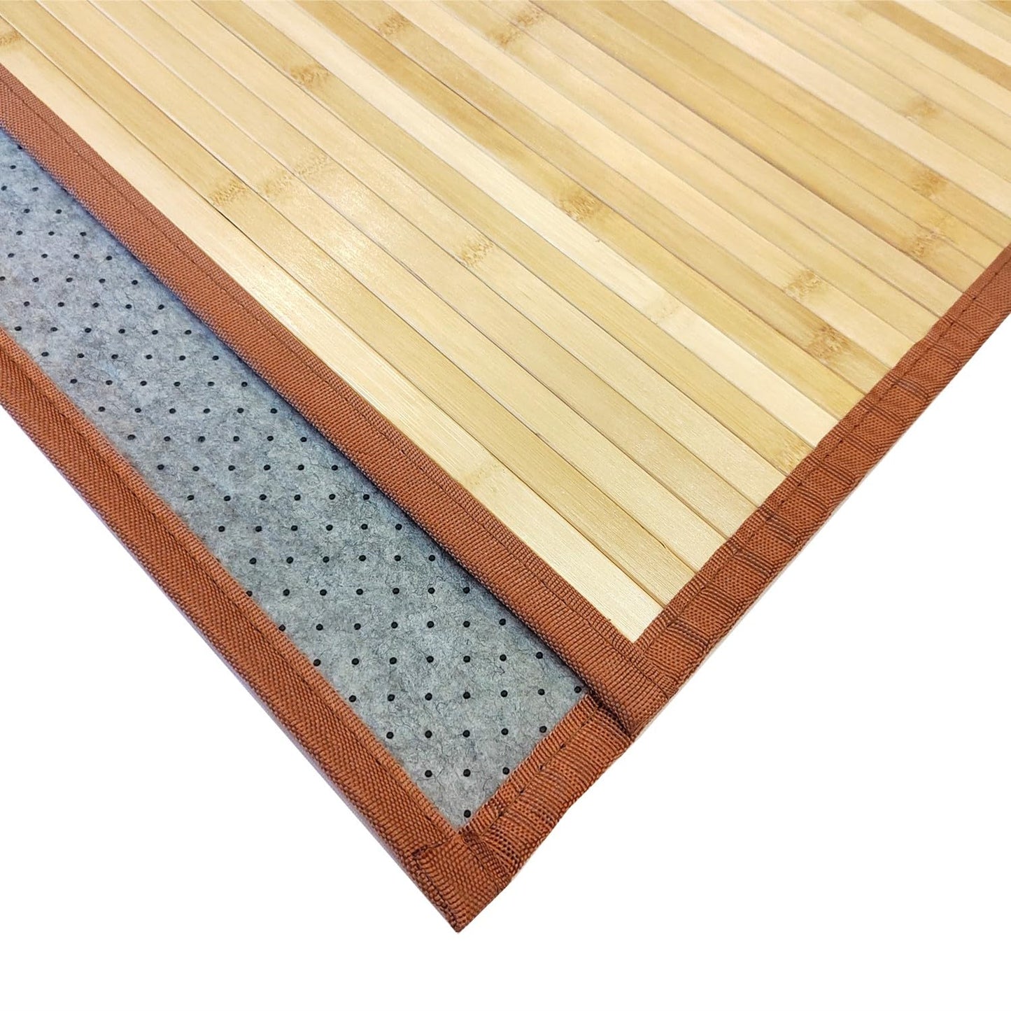 HJJKKH Area Rug Non-Slip Roll Runner 70.9X23.6inches, Non-Skid Floor Mat for Living Room, Indoor Outdoor Patio Kitchen Carpet Rayon Derived from Bamboo