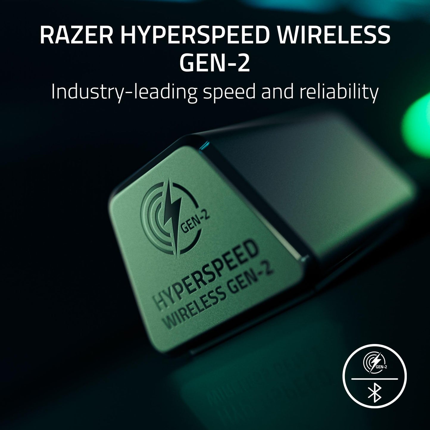 Razer BlackShark V3 Wireless Gaming Headset for Xbox: 50mm Drivers - Super Wideband Mic - 2.4 GHz, Bluetooth, USB - Works with PC, Mac, PS5, Nintendo Switch, Smartphone - Long Battery Life - Black