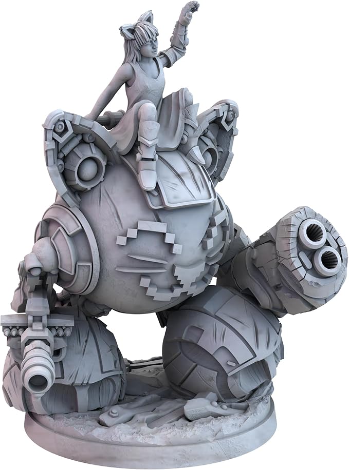 Tamashii: Chronicles of Ascend Catie's Diary Miniatures - Immerse Yourself in Catie's Whimsical World! Sci-Fi Strategy Game Ages 14+ 1-4 Players 45-90 Min Playtime Made by Awaken Realms