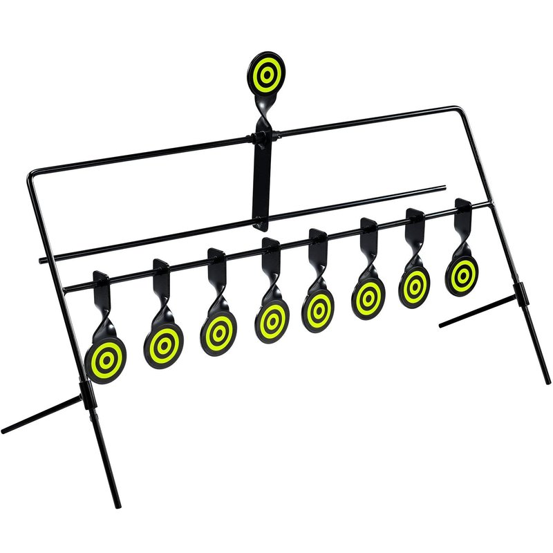 KNINE OUTDOORS 8 Targets Air Gun Pellet BB Gun Resetting Target, Rated for .22 .177 Caliber