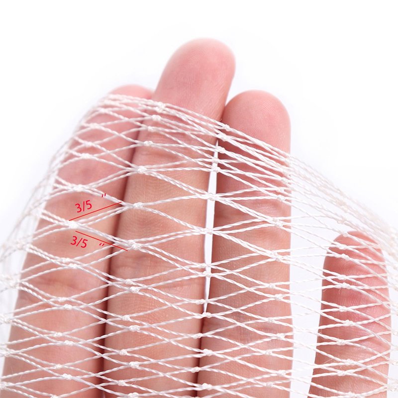 Cast Nets Throw Nets for Fishing Bait Handmade Fish Net Nylon Cast Net with Heavy Duty Iron Sinker Saltwater Fishing Gear - 3M