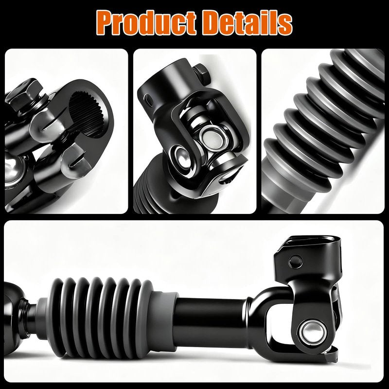 Golf Cart EZGO Intermediate Steering Shaft Assembly Joint for EZGO TXT 2001-up, OEM# 70580G01 70580-G01