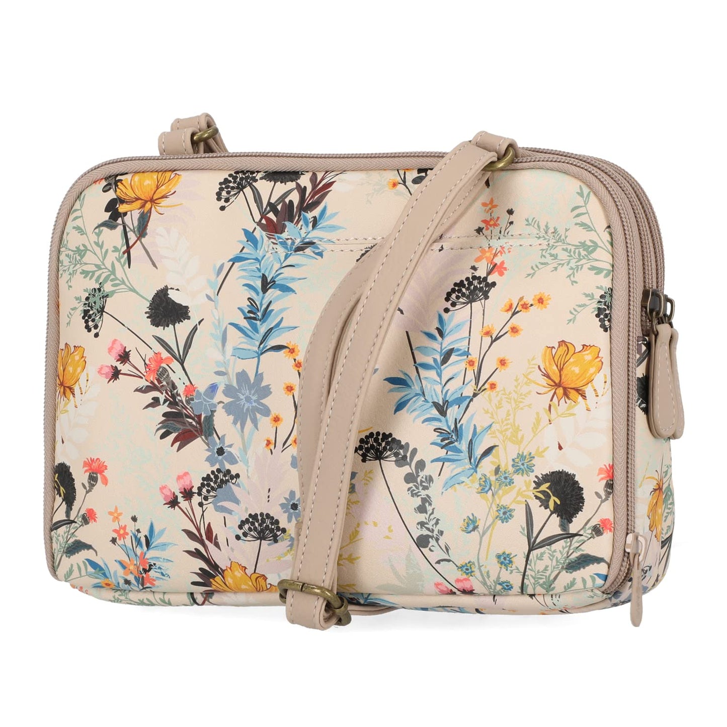 MultiSac Zippy Triple Compartment Crossbody Bag