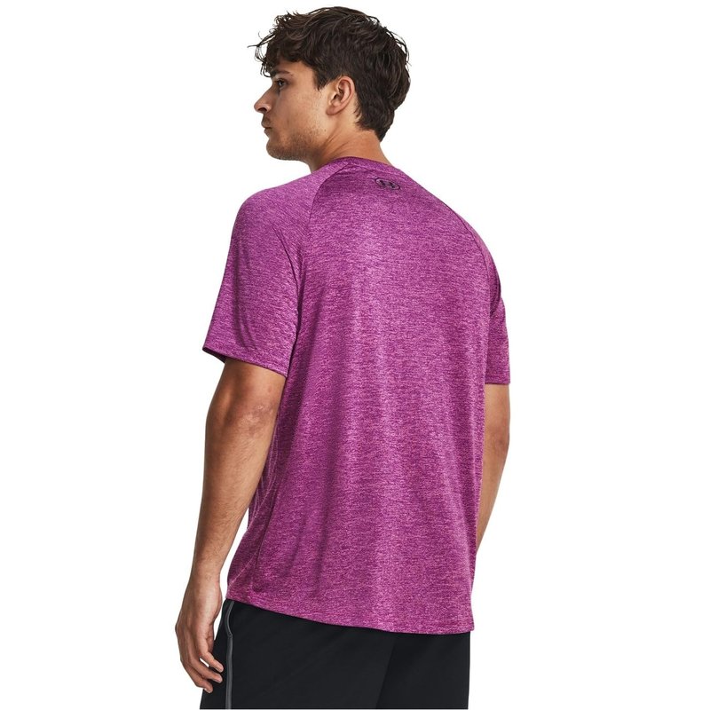 Under Armour Men's Tech 2.0 Short-Sleeve T-Shirt, (573) Mystic Magenta / / Black, Medium