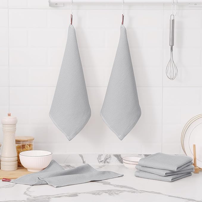 Homaxy 100% Cotton Waffle Weave Dish Cloths