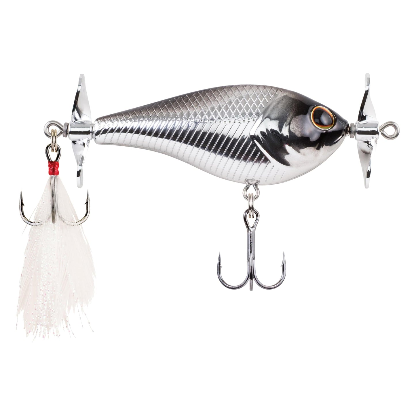 Berkley Spin Bomb Topwater Fishing Lure, Danald, 2/5 oz, | 60mm, Spins at Slower Speeds with Maximum Spray, Equipped with Sharp Fusion19 Hook