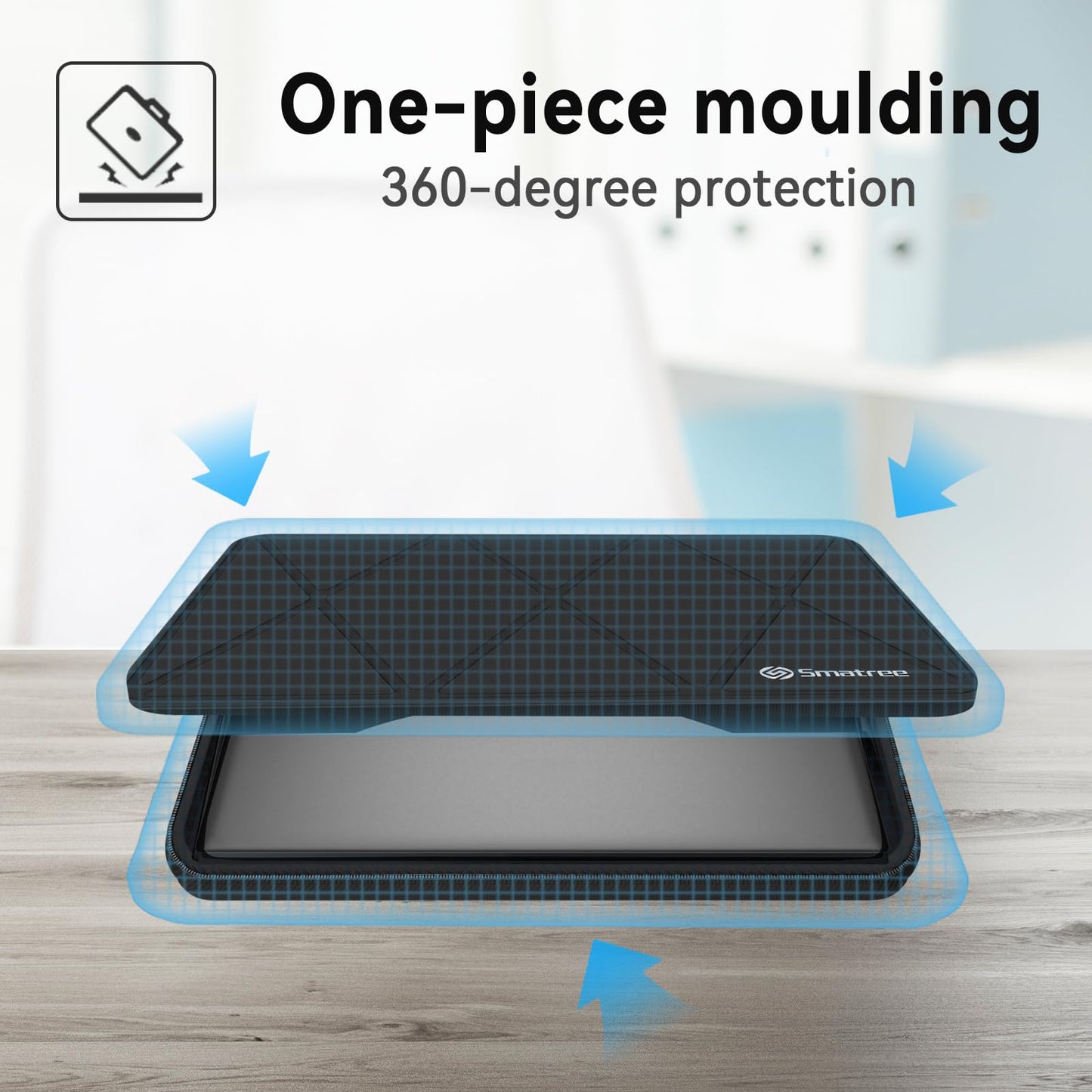 Smatree Hard EVA Protective Sleeve Case Compatible for 14 inch ASUS ROG Zephyrus G14 2026 GU405/2025/2024/2023, for ASUS ROG Zephyrus G14 Laptop Notebook Bag (X8253)