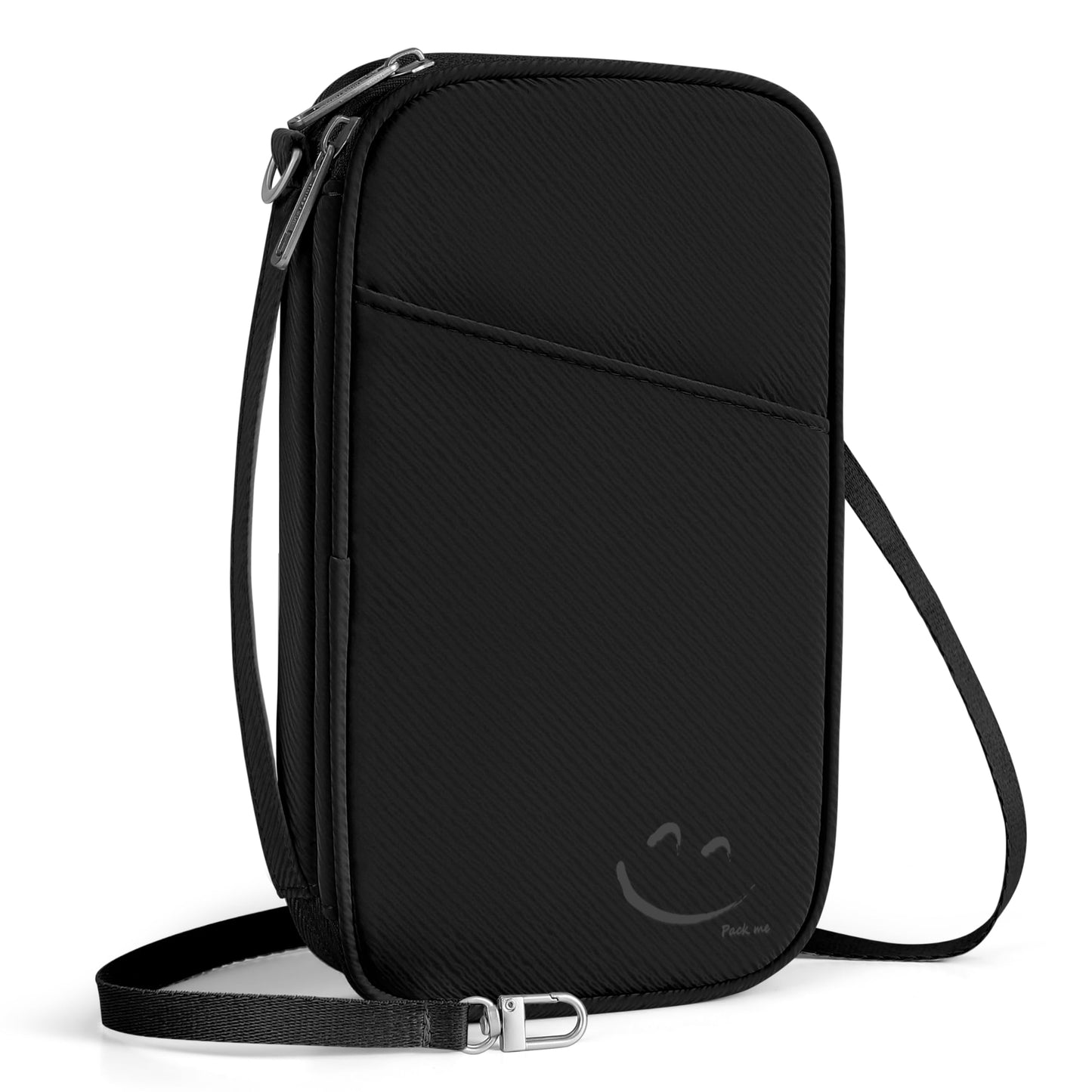 Travelkin 2-in-1 Passport Holder & Travel Organizer for Family with RFID Blocking, Multiple Passport Wallet for Men Women, Travel document holder for Credit Cards, Cash, and Electronic Essentials