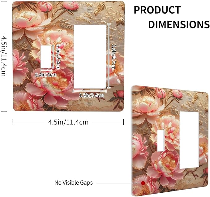 Pink Peonies, Flowers, Floral Arrangement, Blooming, Branches, Leaves, Petals, Gold Background, Botanical Art