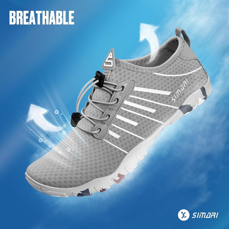 Water Shoes for Men & Women - Lightweight Quick-Dry Aqua Socks for Surfing, Swimming & Beach Sports | Non-Slip Design