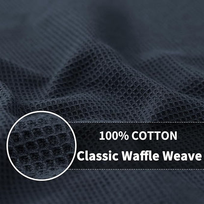 Homaxy 100% Cotton Waffle Weave Kitchen Towels