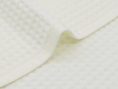 Mia's Dream Premium Cotton Waffle Bathroom Towel Set, 3 Pack Quick Drying